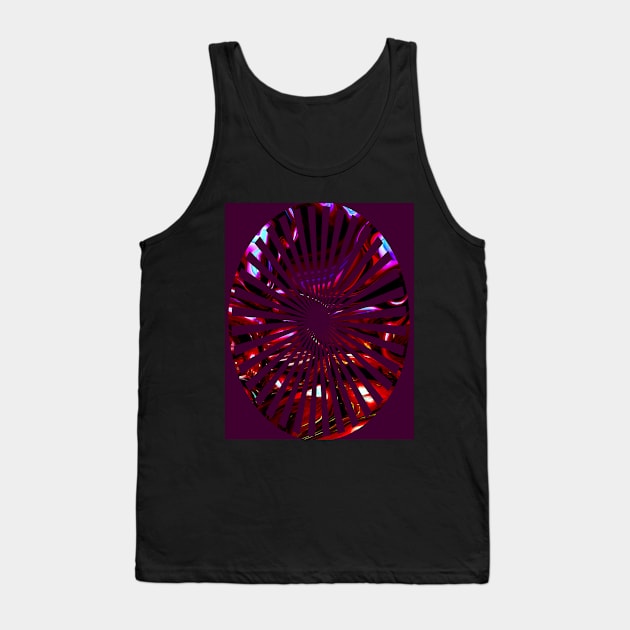 Fire with Blue Flames Tank Top by mavicfe